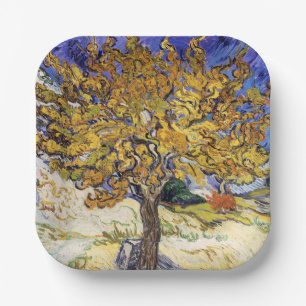 Vincent van Gogh - The Mulberry Tree Paper Plate