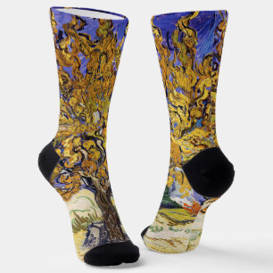 Vincent van Gogh - The Mulberry Tree Socks