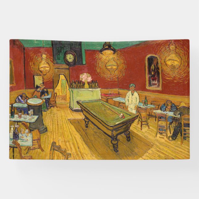 Vincent van Gogh - The Night Cafe Banner (Horizontal)
