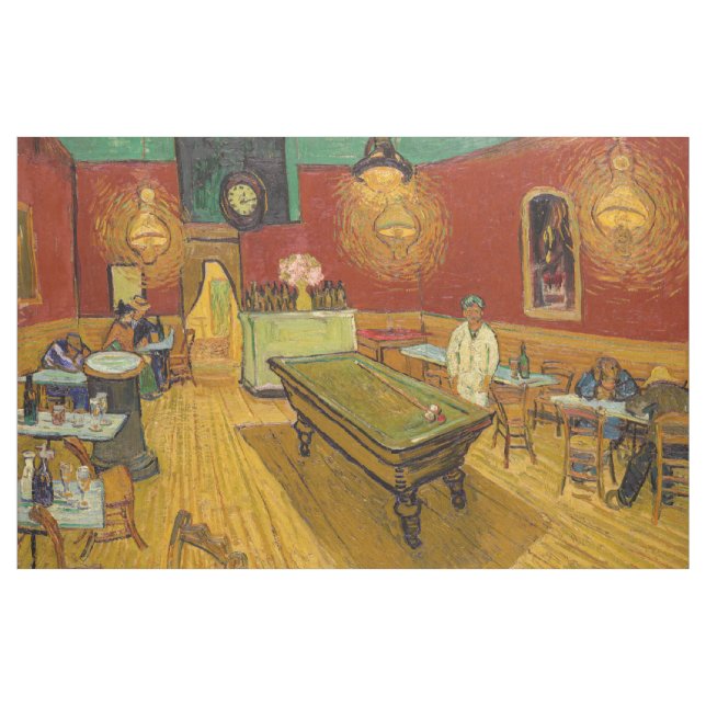 Vincent van Gogh - The Night Cafe Fabric (Yard)