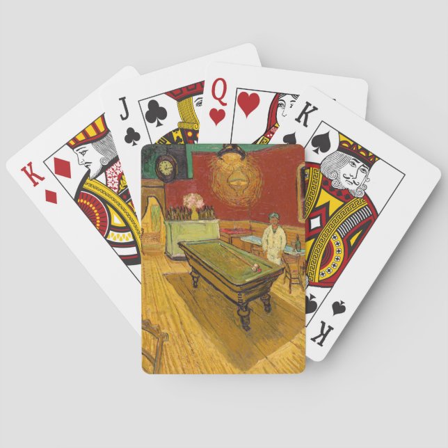 Vincent van Gogh - The Night Cafe Playing Cards (Back)