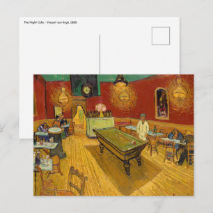Vincent van Gogh - The Night Cafe Postcard