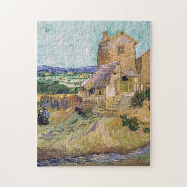 Vincent van Gogh - The Old Mill Jigsaw Puzzle (Vertical)