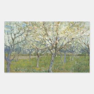 Vincent van Gogh - The Pink Orchard Sticker