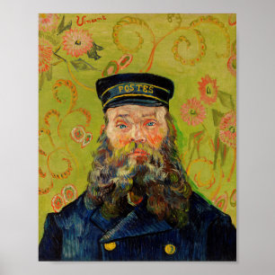 Vincent Van Gogh The Postman art Poster
