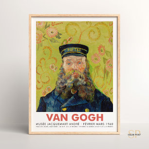 Vincent van Gogh The Postman Joseph Roulin Art Poster