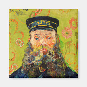 Vincent Van Gogh The Postman Joseph Roulin Magnet