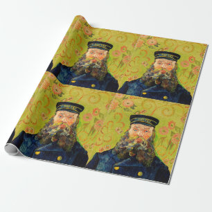 Vincent Van Gogh The Postman Joseph Roulin Wrapping Paper
