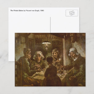 Vincent van Gogh - The Potato Eaters Postcard