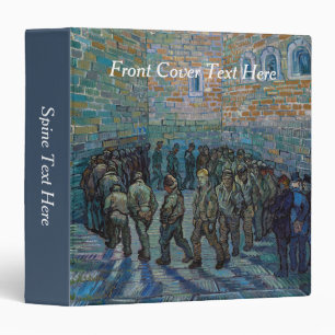 Vincent van Gogh - The Prison Courtyard Binder