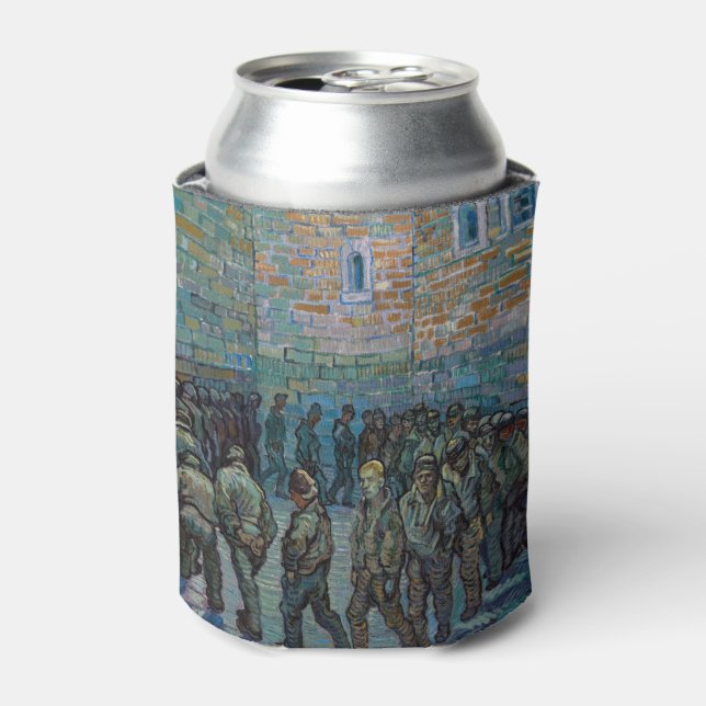 Vincent van Gogh - The Prison Courtyard Can Cooler (Can Front)