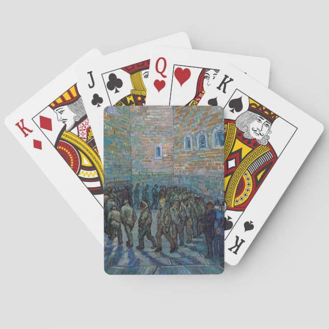 Vincent van Gogh - The Prison Courtyard Playing Cards (Back)