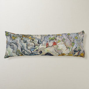 Vincent van Gogh The ravine of the Peyroulets Body Pillow