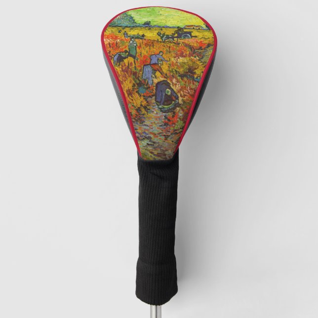 Vincent van Gogh - The Red Vineyard Golf Head Cover (Front)