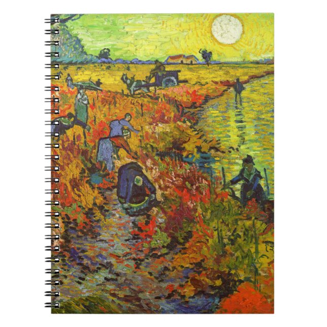 Vincent van Gogh - The Red Vineyard Notebook (Front)