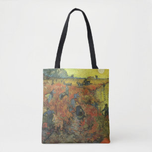 Vincent van Gogh - The Red Vineyard Tote Bag