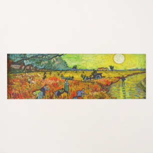 Vincent van Gogh - The Red Vineyard Yoga Mat