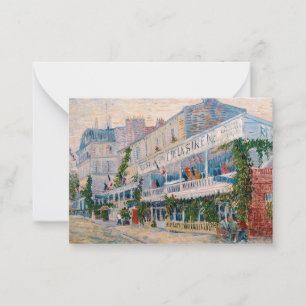 Vincent van Gogh - The Restaurant de la Sirene Card