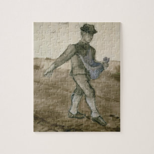 Vincent van Gogh   The Sower, 1881 Jigsaw Puzzle