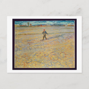 Vincent van Gogh   The Sower, 1888 Postcard