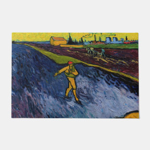 Vincent van Gogh - The Sower: Outskirts of Arles Doormat