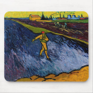 Vincent van Gogh - The Sower: Outskirts of Arles Mouse Pad