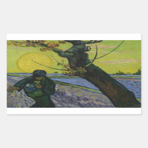 Vincent van Gogh - The Sower Sticker