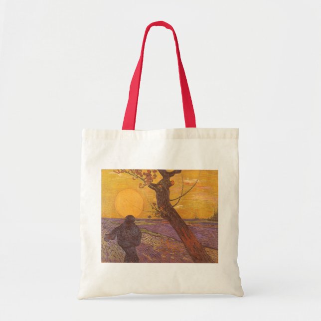 Vincent van Gogh - The Sower Tote Bag (Front)