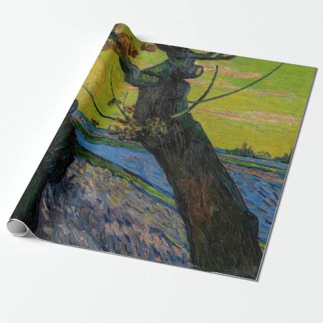 Vincent van Gogh - The Sower Wrapping Paper (Unrolled)