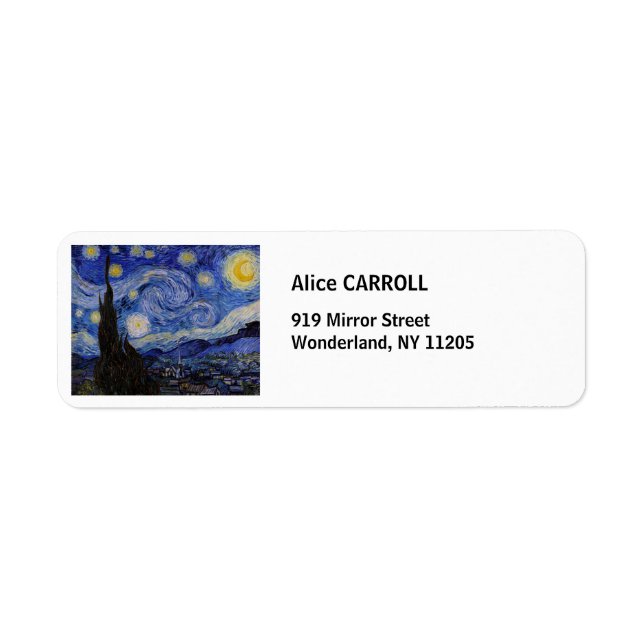 Vincent Van Gogh - The Starry night (Front)