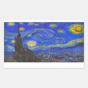 Vincent van Gogh - The Starry Night (1889) Sticker