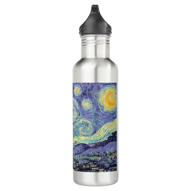 Vincent Van Gogh/ The Starry Night   710 Ml Water Bottle (Right)