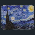 Vincent Van Gogh - The Starry night Baby Blanket<br><div class="desc">The Starry Night / La nuit etoilee - Vincent Van Gogh in 1889</div>