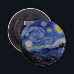 Vincent Van Gogh - The Starry night Bottle Opener<br><div class="desc">The Starry Night / La nuit etoilee - Vincent Van Gogh in 1889</div>