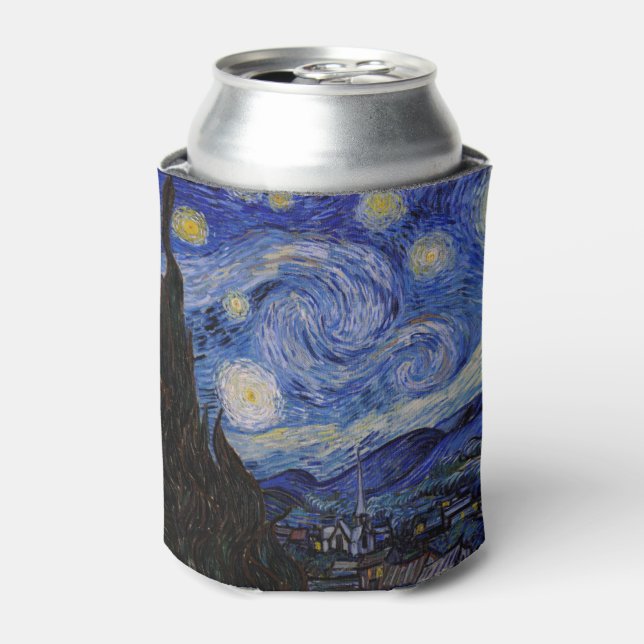 Vincent Van Gogh - The Starry night Can Cooler (Can Front)