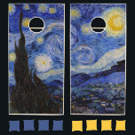 Vincent Van Gogh - The Starry night Cornhole Set<br><div class="desc">The Starry Night / La nuit etoilee - Vincent Van Gogh in 1889</div>