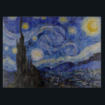 Vincent Van Gogh - The Starry night Cutting Board<br><div class="desc">The Starry Night / La nuit etoilee - Vincent Van Gogh in 1889</div>