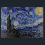 Vincent Van Gogh - The Starry night Cutting Board<br><div class="desc">The Starry Night / La nuit etoilee - Vincent Van Gogh in 1889</div>
