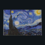 Vincent Van Gogh - The Starry night Doormat<br><div class="desc">The Starry Night / La nuit etoilee - Vincent Van Gogh in 1889</div>