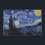 Vincent Van Gogh - The Starry night Doormat<br><div class="desc">The Starry Night / La nuit etoilee - Vincent Van Gogh in 1889</div>