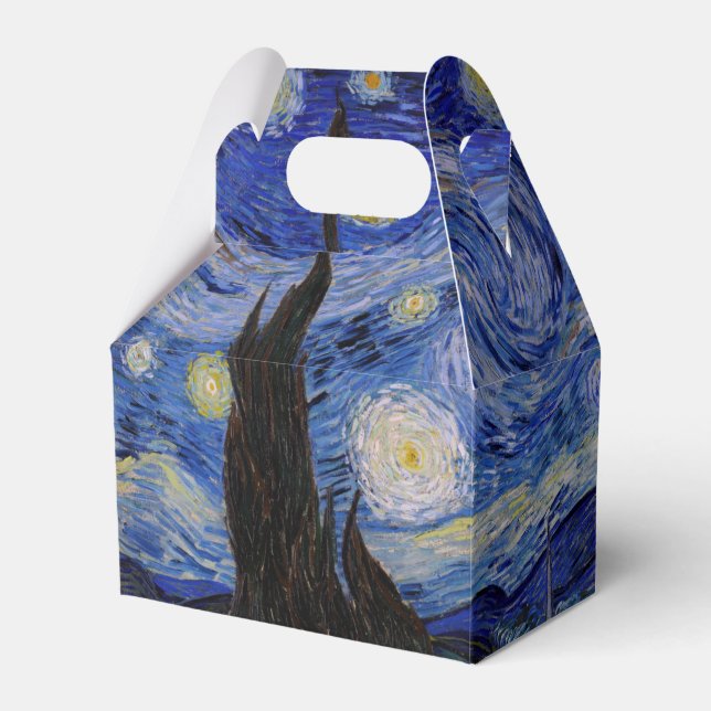 Vincent Van Gogh - The Starry night Favor Box (Front Side)