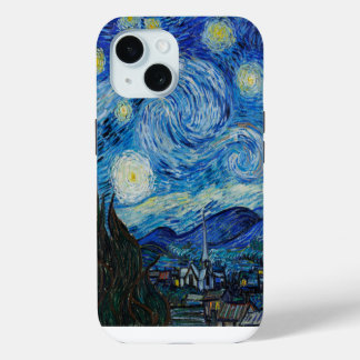 Vincent Van Gogh The Starry Night Fine Art iPhone 15 Case