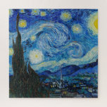 Vincent Van Gogh The Starry Night Jigsaw Puzzle<br><div class="desc">Vincent Van Gogh's The Starry Night Detail</div>