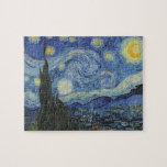 Vincent van Gogh | The Starry Night, June 1889 Jigsaw Puzzle<br><div class="desc">The Starry Night,  June 1889 (oil on canvas),  Gogh,  Vincent van (1853-90) / Museum of Modern Art,  New York,  USA / The Bridgeman Art Library | Image Collection Number: XOS702746</div>