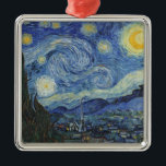 Vincent van Gogh | The Starry Night, June 1889 Metal Ornament<br><div class="desc">The Starry Night,  June 1889 (oil on canvas),  Gogh,  Vincent van (1853-90) / Museum of Modern Art,  New York,  USA / The Bridgeman Art Library | Image Collection Number: XOS702746</div>