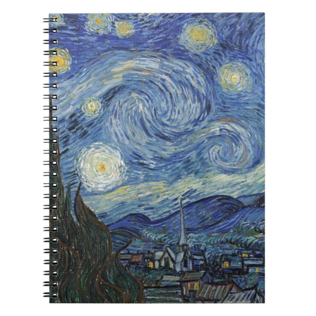 Vincent van Gogh | The Starry Night, June 1889 Notebook (Front)