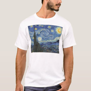Vincent van Gogh   The Starry Night, June 1889 T-Shirt