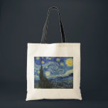 Vincent van Gogh | The Starry Night, June 1889 Tote Bag<br><div class="desc">The Starry Night,  June 1889 (oil on canvas),  Gogh,  Vincent van (1853-90) / Museum of Modern Art,  New York,  USA / The Bridgeman Art Library | Image Collection Number: XOS702746</div>