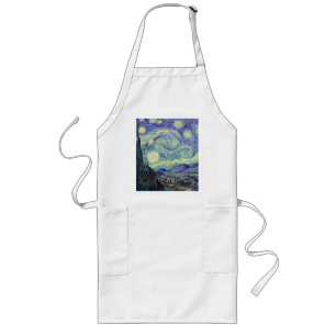 Vincent Van Gogh The Starry Night Long Apron