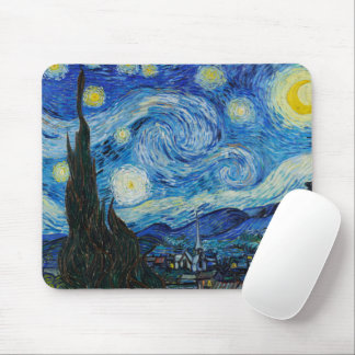 Vincent Van Gogh The Starry Night Mouse Pad